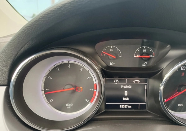 Opel Astra cena 49900 przebieg: 83337, rok produkcji 2016 z Gdańsk małe 352